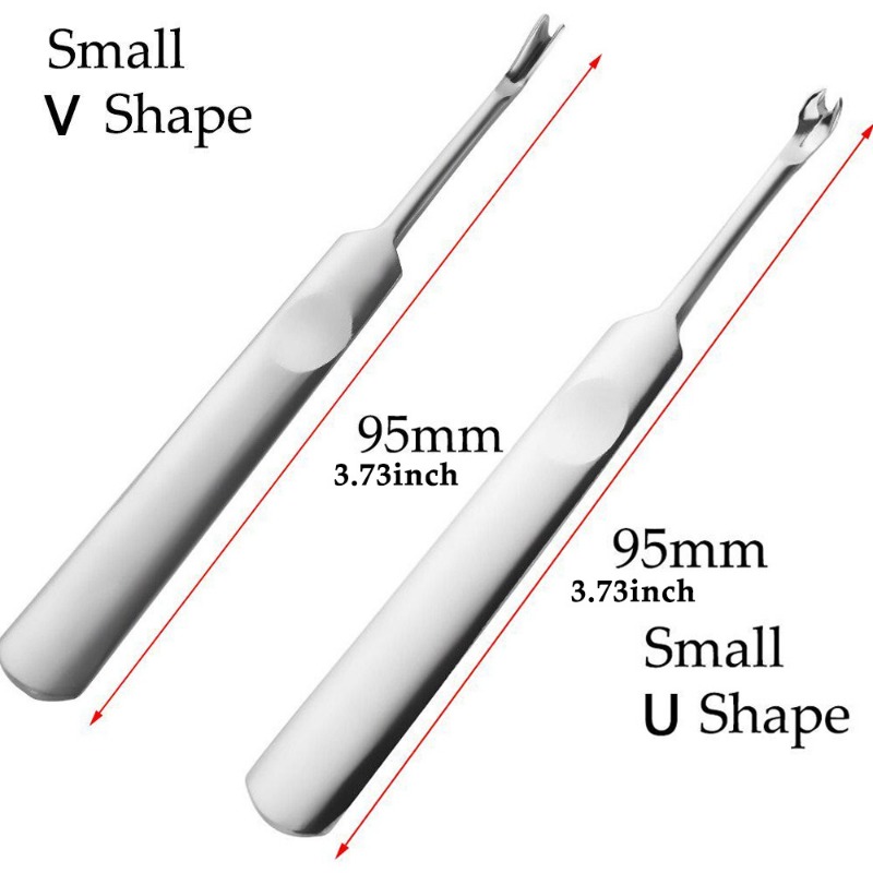 4pcs U+V Shaped Leather Stitch - Groover Stitching Tool review and price