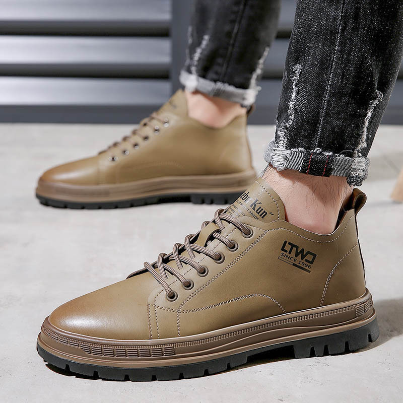 High Top Fashion Casual Leathe - Leatherwork Designs review and price